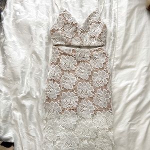 White tank and skirt set